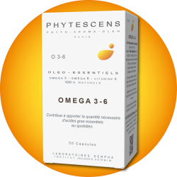 Omega 3-6: mélange optimal d'oméga3 et d'oméga 6 dosé à 4 pour 1
